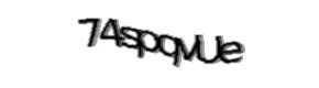Security check image, please type the characters shown