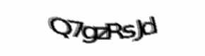 Security check image, please type the characters shown