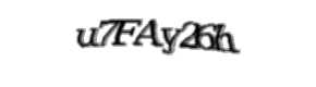 Security check image, please type the characters shown
